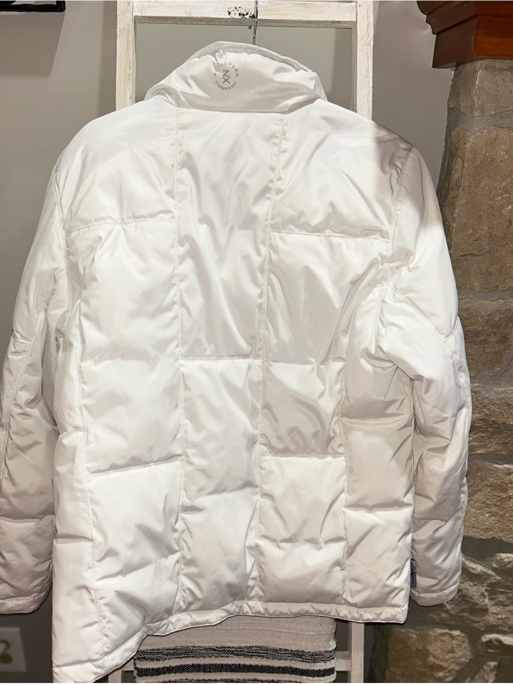 Vintage Women’s ZeroXposur White Quilted Puffer Jacket - Lightweight Insulated - Picture 2 of 6